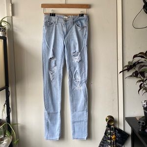 Skinny distressed Jeans size 25